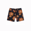 Floral Print Swimming Trunks