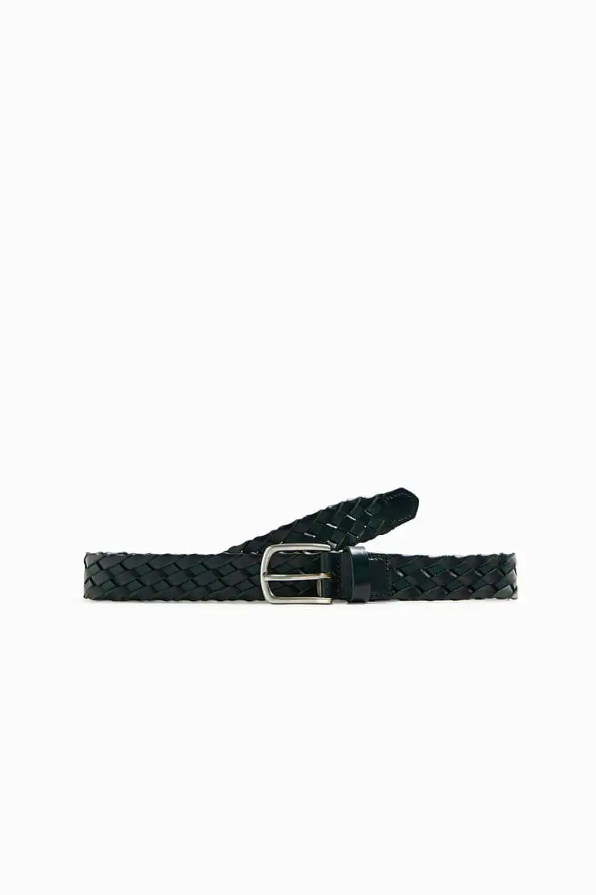 Braided Leather Belt